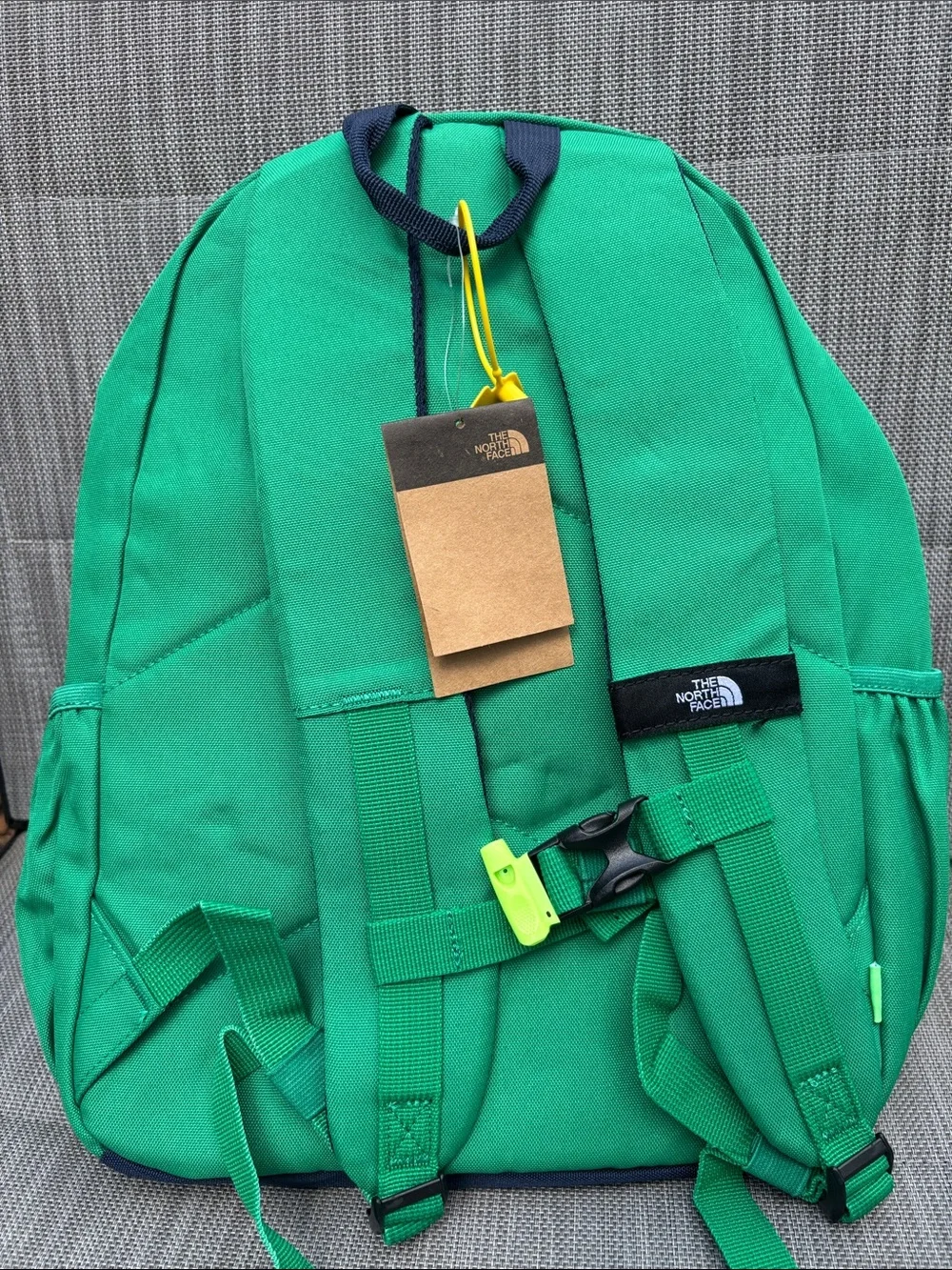 The North Face Kids' Denali Green Backpack with Pencil Case NWT
